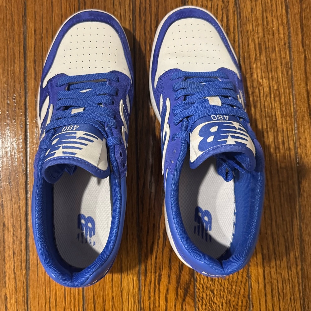 New Balance Kids Sneakers in Blue and White